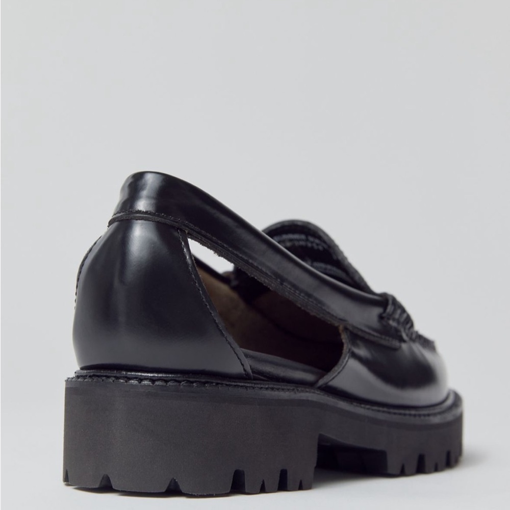 G.H. Bass Whitney Weenjuns Super Lug Loafer Cut Out size 8 NIB - Picture 4 of 7